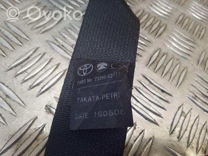 Toyota Corolla E120 E130 Ceinture de sécurité arrière C7092G0659