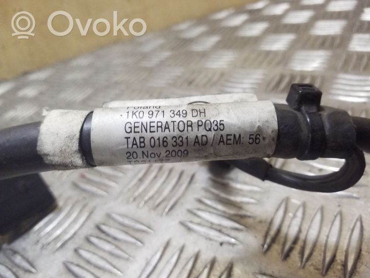 Skoda Octavia Mk2 (1Z) Cablaggi (generatore/alternatore) 1K0971349DH