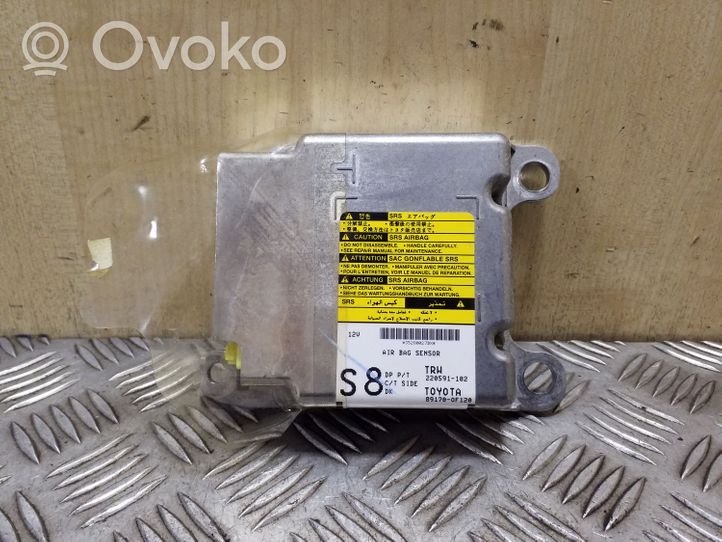 Toyota Verso Oro pagalvių valdymo blokas 220591102