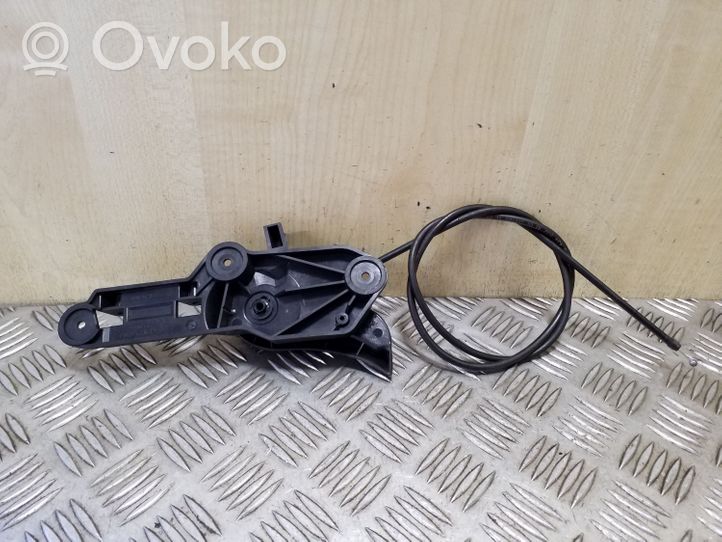 BMW X3 E83 Poignée, déverrouillage du capot moteur 51233449416