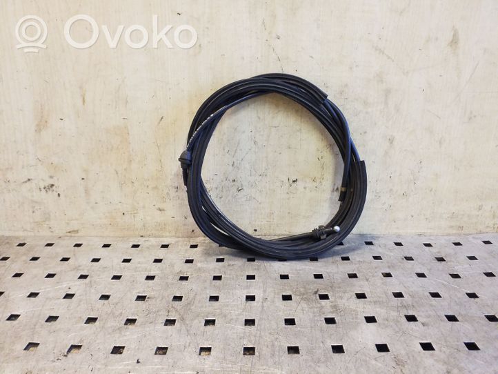 Volkswagen Touareg II Engine bonnet/hood lock release cable 7P6823535