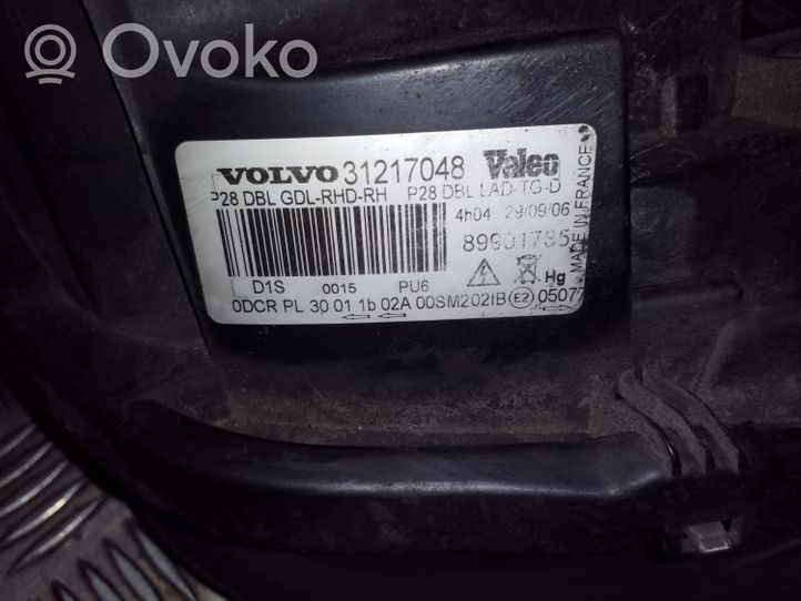 Volvo XC90 Priekšējais lukturis 31217048