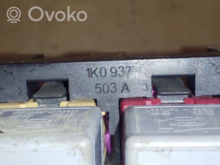 Volkswagen Tiguan Releju montāžas bloks 1K0937503A