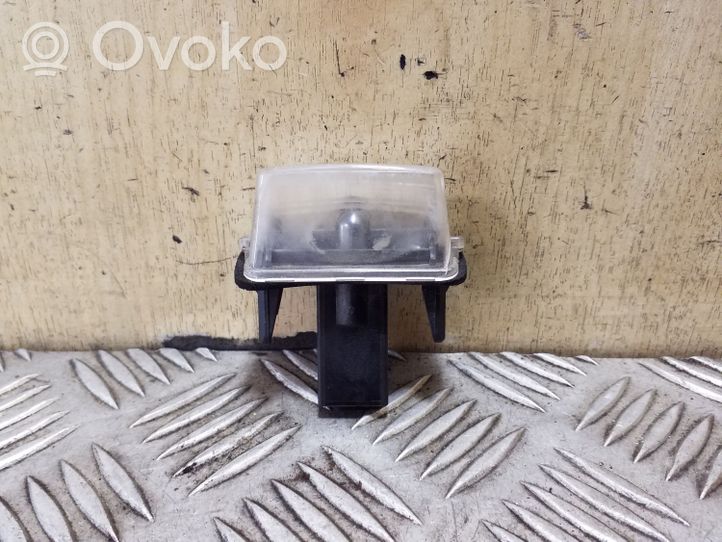 Citroen DS4 Lampa oświetlenia tylnej tablicy rejestracyjnej E27190