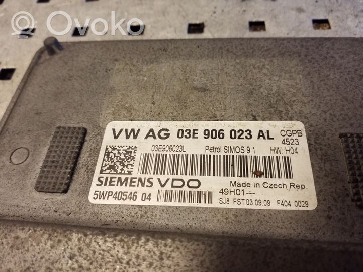 Volkswagen Polo V 6R Calculateur moteur ECU 03E906023AL