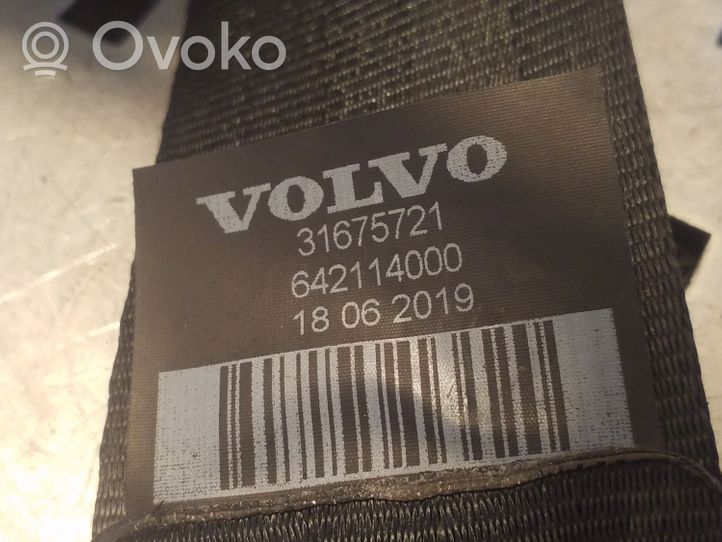 Volvo XC90 Takaistuimen turvavyö 31675721