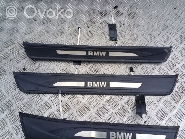 BMW 5 GT F07 Garniture de protection de seuil intérieur 51137193470