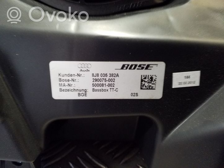 Audi TT TTS Mk2 Subwoofer-bassokaiutin 8J8035382A