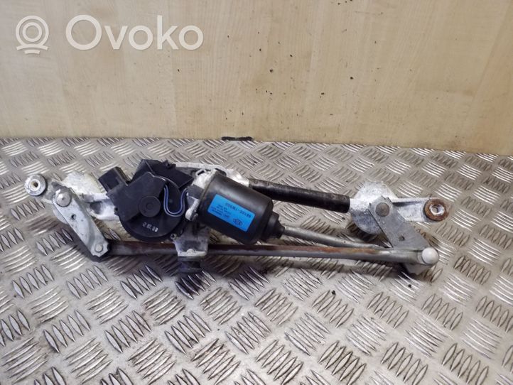 KIA Rio Mechanizm i silniczek wycieraczek szyby przedniej / czołowej 981001W900