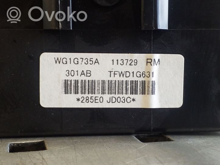 Nissan Qashqai Parking PDC control unit/module 285E0JD03C