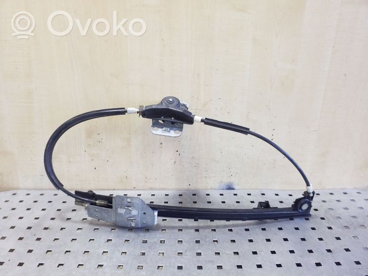 Volkswagen PASSAT B4 Takaoven manuaalinen ikkunan nostin 3A0839401D