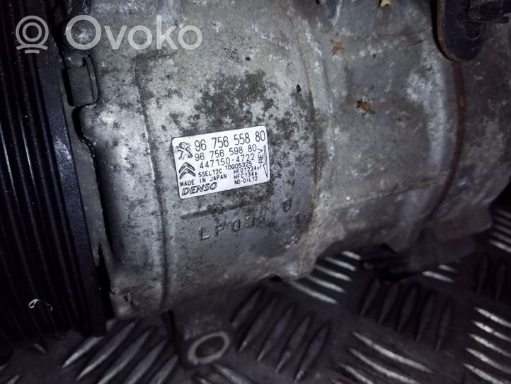 Citroen C4 Grand Picasso Kompresor / Sprężarka klimatyzacji A/C 9675655880