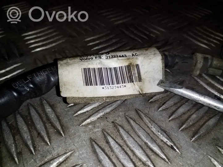 Volvo V40 Câble négatif masse batterie 31327443