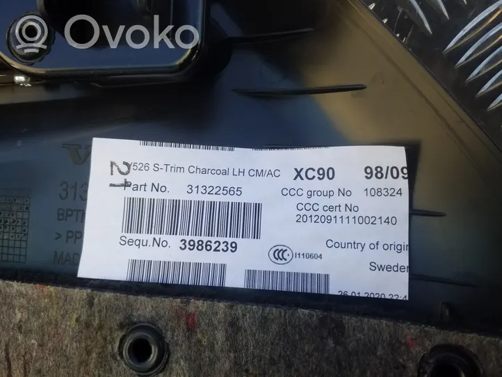 Volvo XC90 Sānu dekoratīvās apdares panelis 31322565