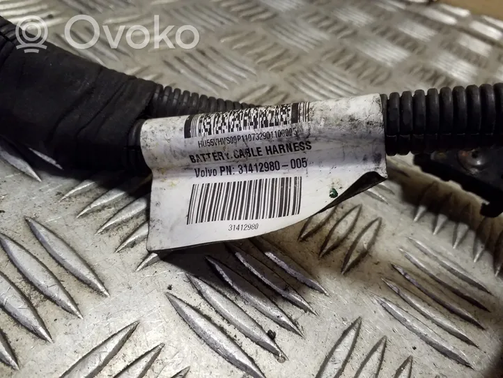 Volvo XC70 Câble de batterie positif 31412980