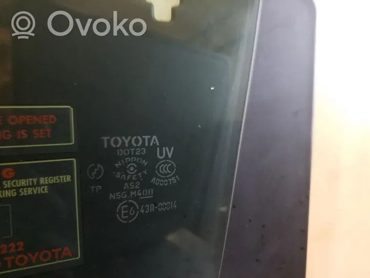 Toyota RAV 4 (XA20) Etuoven ikkunalasi, neliovinen malli 