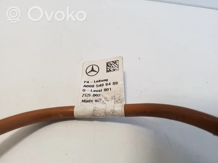 Mercedes-Benz EQB Câble négatif masse batterie A0005408409
