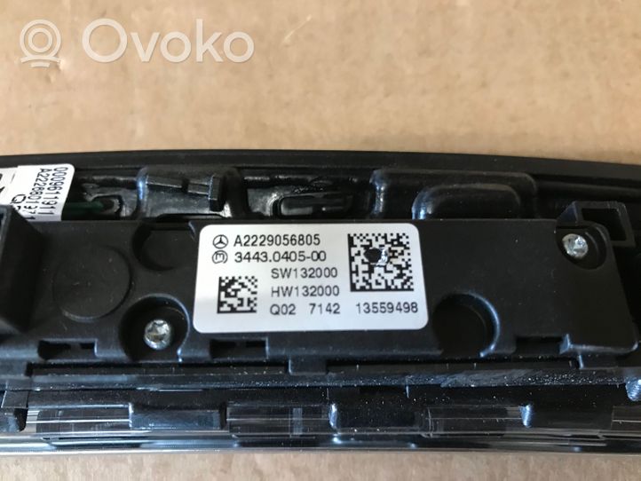 Mercedes-Benz S W222 Parking (PDC) sensor switch A2229056805