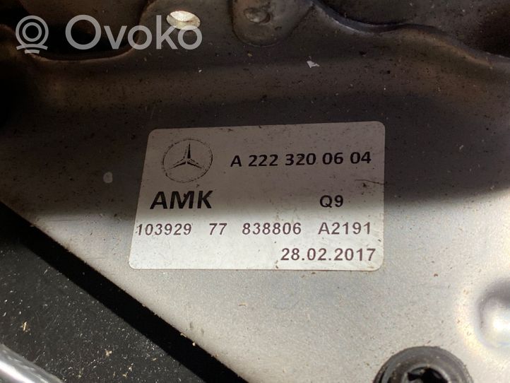 Mercedes-Benz S W222 Oro skirstytuvas/ vožtuvų blokas (pneumatinė važiuoklė) A2223200604