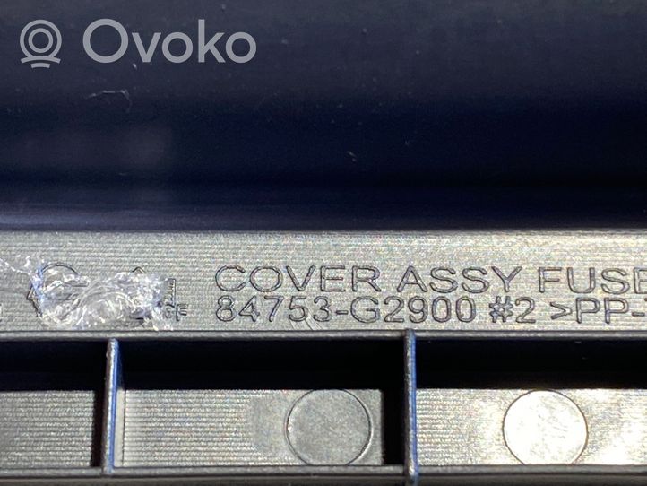 Hyundai Ioniq Coperchio scatola dei fusibili 84753G2900