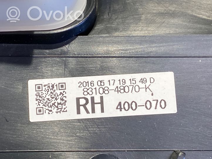 Lexus RX 450H Schermo del visore a sovrimpressione 8310848070K