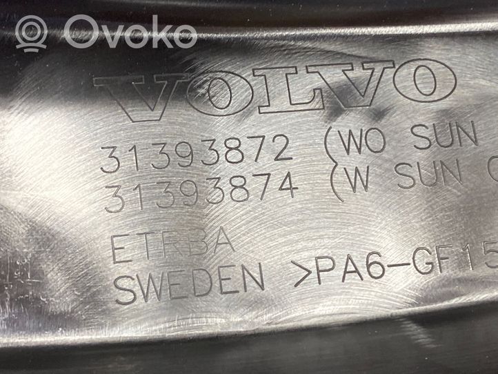 Volvo XC90 Ramka szyby drzwi tylnych 31393874