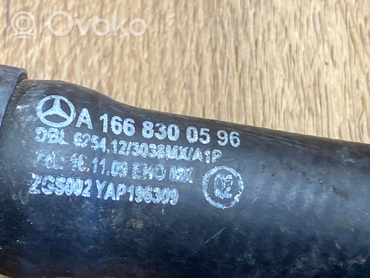 Mercedes-Benz GLE (W166 - C292) Engine coolant pipe/hose A1668300596