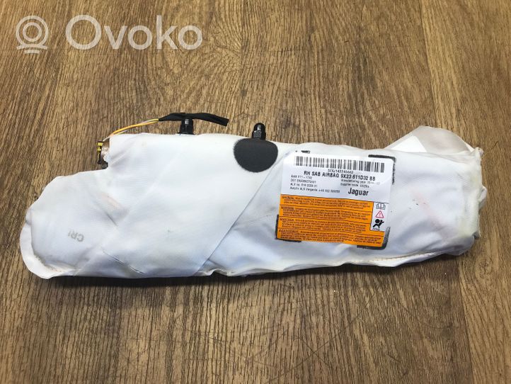 Jaguar XJ X351 Poduszka powietrzna Airbag fotela 9X23611D32BB