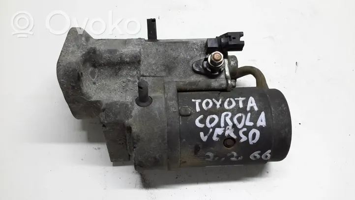 Toyota Corolla Verso E121 Motor de arranque 2810064430