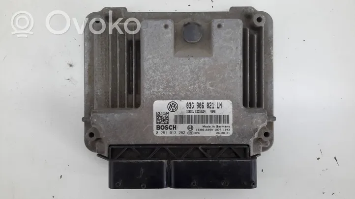 Seat Altea Sterownik / Moduł ECU 03G906021LN