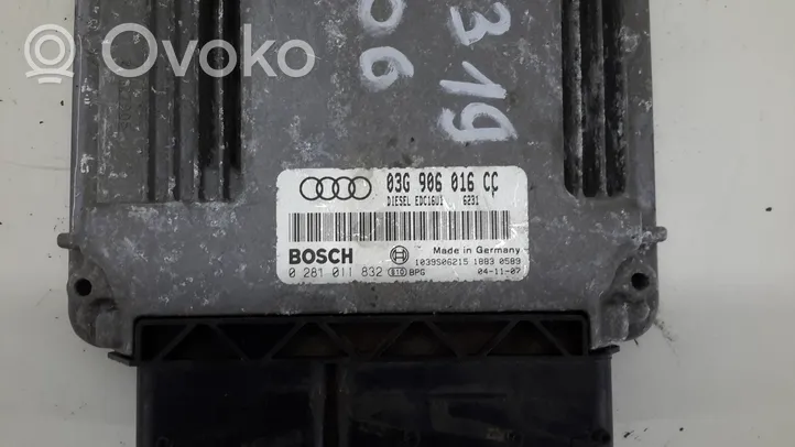 Audi A3 S3 A3 Sportback 8P Centralina/modulo del motore 03G906016CC