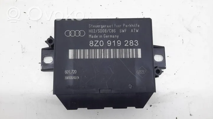 Audi A6 S6 C5 4B Pysäköintitutkan (PCD) ohjainlaite/moduuli 8Z0919283