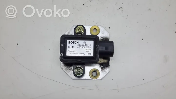 Audi A6 S6 C5 4B ESP (elektroniskās stabilitātes programmas) sensors (paātrinājuma sensors) 4B0907637A