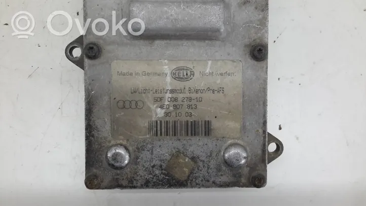 Audi A8 S8 D3 4E Module de ballast de phare Xenon 4E0907813