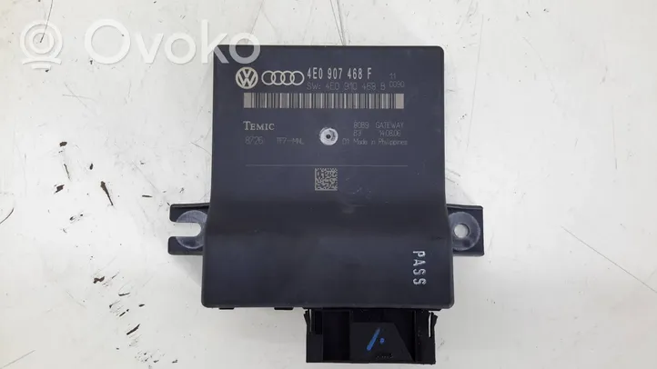 Audi A8 S8 D3 4E Muut ohjainlaitteet/moduulit 4E0907468F