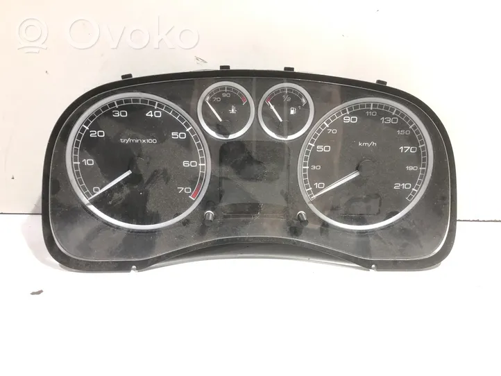 Peugeot 307 Compteur de vitesse tableau de bord 9646742280