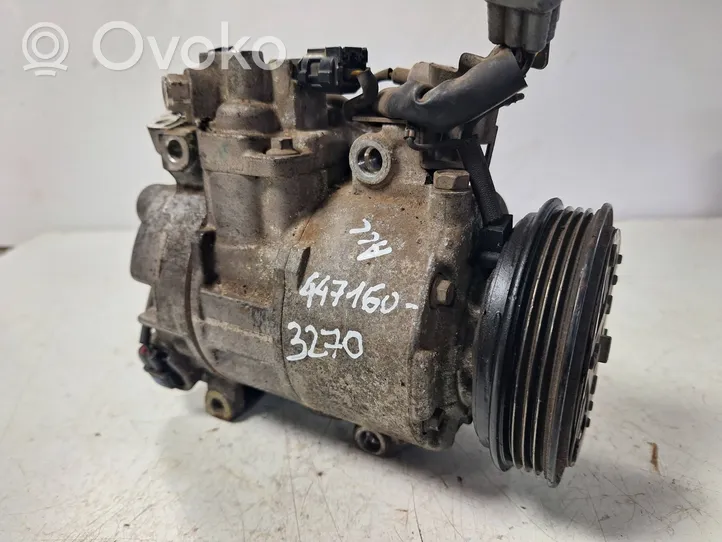 Toyota iQ Kompresor / Sprężarka klimatyzacji A/C 447160-3270