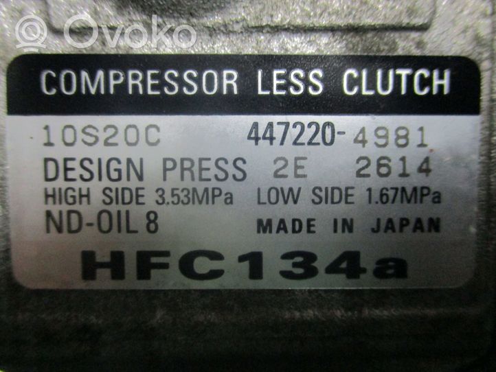 Chrysler Voyager Kompresor / Sprężarka klimatyzacji A/C 4472204981