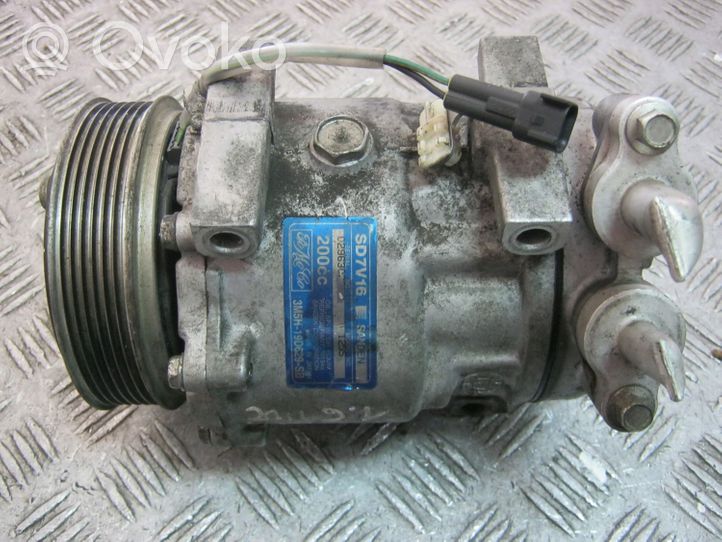 Mazda 3 II Ilmastointilaitteen kompressorin pumppu (A/C) 3M5H19D629SB