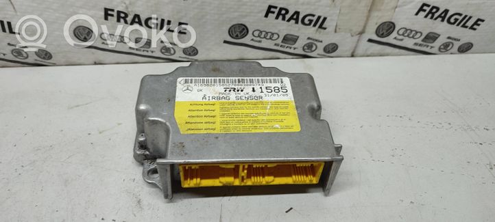 Mercedes-Benz A W168 Module de contrôle airbag A1698201585