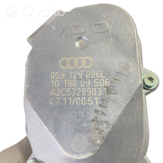 Audi A6 S6 C6 4F Imusarjan venttiilin käyttömoottori 059129086L