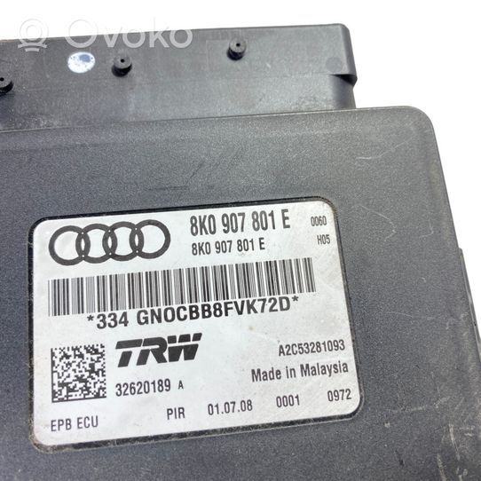 Audi A4 S4 B8 8K Rankinio stabdžio valdymo blokas 8K0907801E