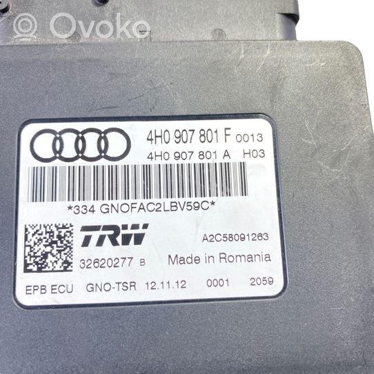 Audi A6 S6 C7 4G Modulo di controllo del freno a mano 4H0907801F