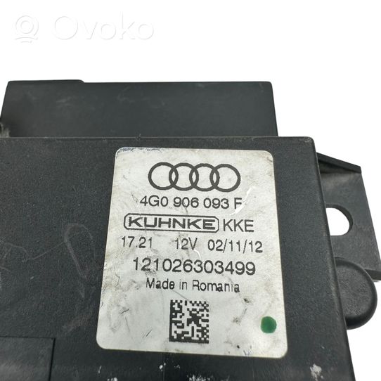 Audi A6 S6 C7 4G Degvielas sūkņa vadības bloks 4G0906093F