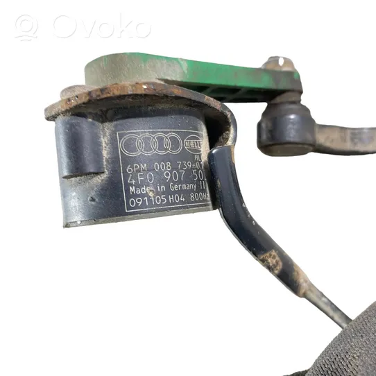 Audi A6 S6 C6 4F Rear air suspension level height sensor 4F0907503