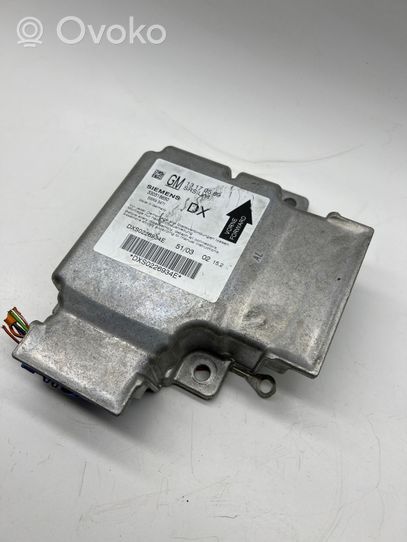 Opel Vectra C Module de contrôle airbag 30518650