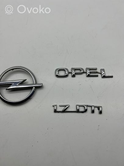 Opel Astra G Logo, emblème de fabricant 