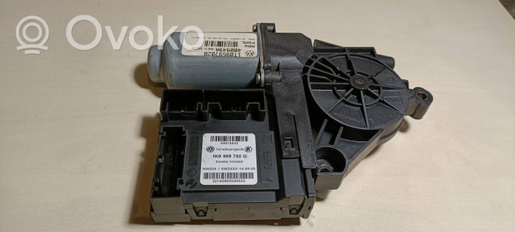 Volkswagen Golf V Moteur de lève-vitre de porte avant 1K0959792G