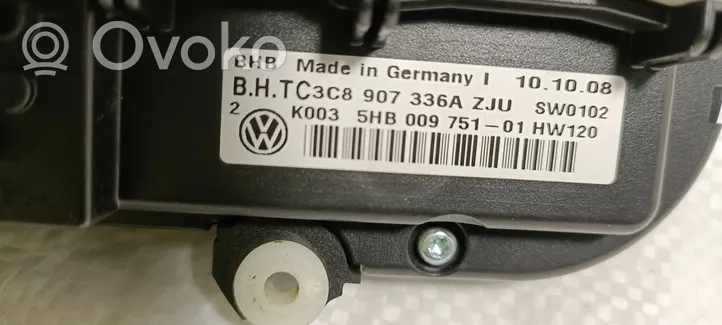 Volkswagen Golf VI Oro kondicionieriaus/ klimato/ pečiuko valdymo blokas (salone) 3C8907336A