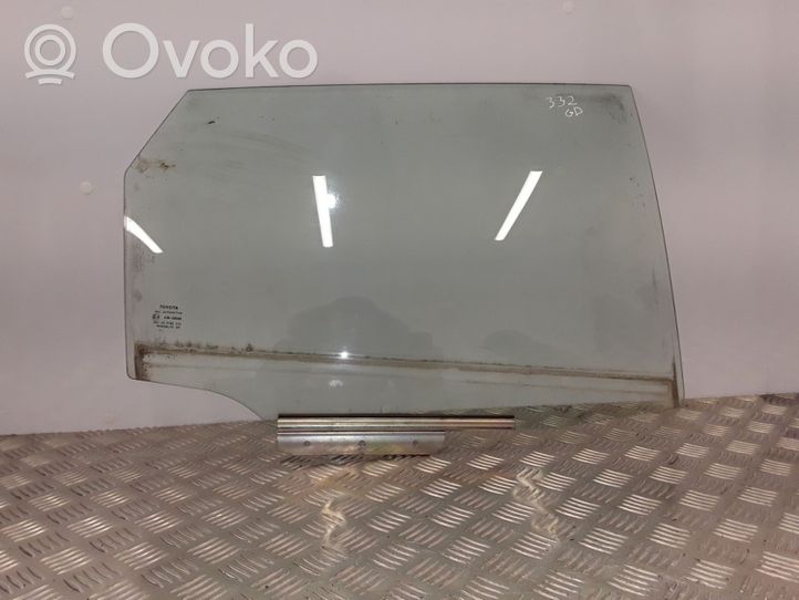 Toyota Auris E180 Rear door window glass 43R00048